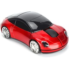 Car Shape Wireless Mouse 2.4G Optical Ergonomic Cordless USB Receiver PC