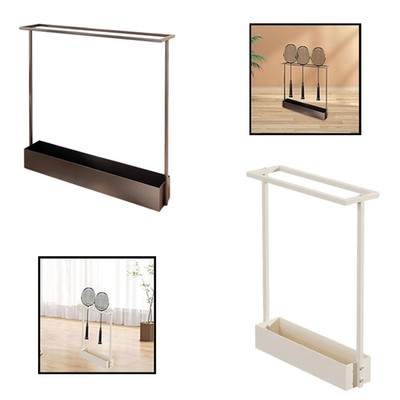 Badminton Racquet Storage Rack Tennis Schlägerhalter Platz sparen robustes