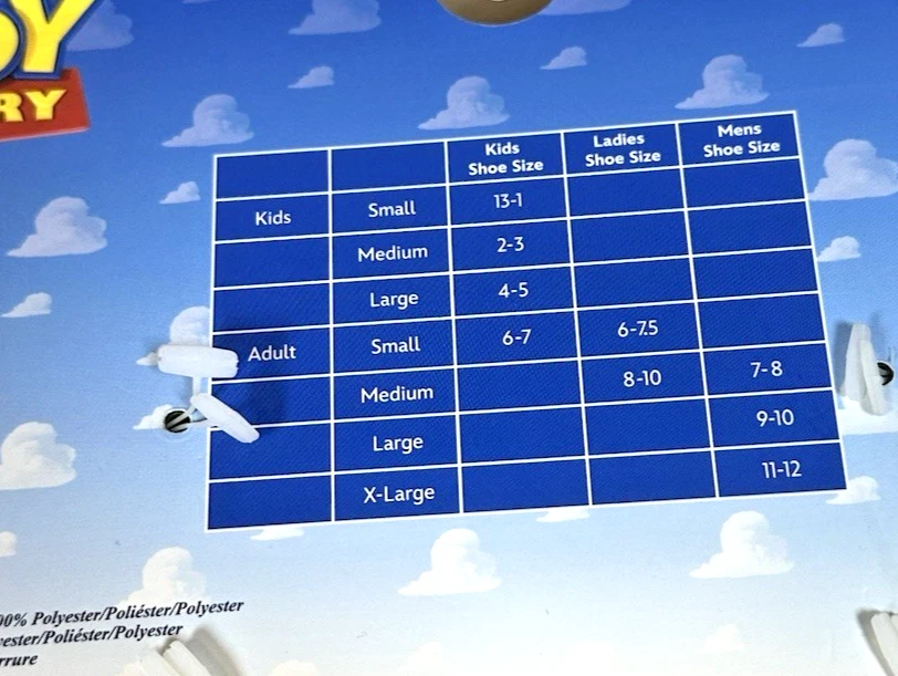 Disney Pixar Buzz Lightyear Toy Story Slippers Adult Large 9-10 NWT House Shoes - Image 2 of 4