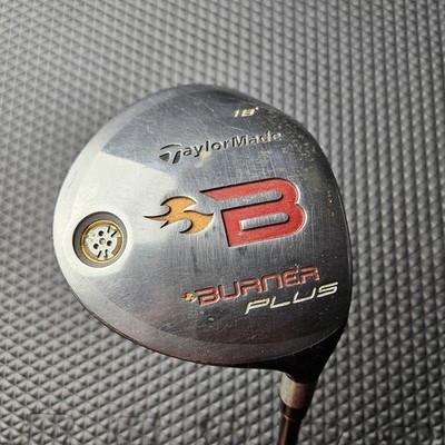 TaylorMade Burner Plus 5 Wood 18° RH S Flex Reax 49 Superfast Approx 42'' Read