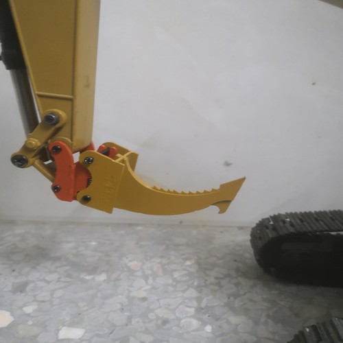 Metal Excavator Bucket Ripper Scarifier Upgrade For Huina 580 594 593 592 550 RC - Picture 2 of 14