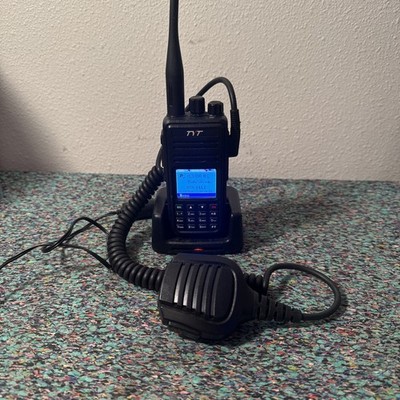 TYT MD-UV380 Dual Band DMR Digital Two Way Radio Works Walkie Talkie