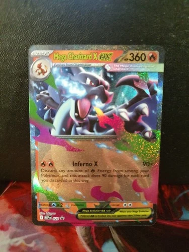 Mega Charizard x EX 029 Me: Mega Evolution Promo Holo