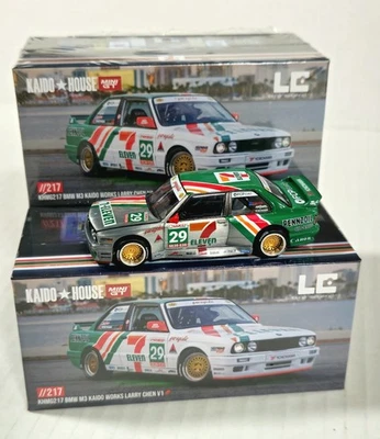 Kaido House Mini GT BMW M3 Larry Chen V1 Seven-Eleven #217 CHASE and Regular - Image 1 of 3