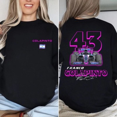 Franco Colapinto 2025 Formula One Racing Unisex S-5xl, Colapinto F1 For Fans