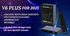 🔥 New 2026 Android 4k 8K V6 PLUS BOX W/Backlit Voice Remote 🔥 FREE SHIPPING 🔥