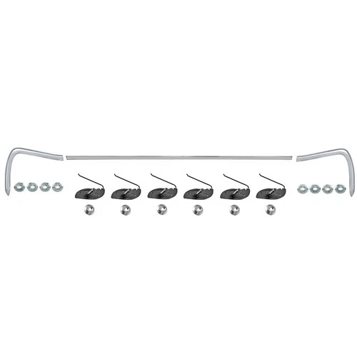 1966 GTO Trunk Deck Lid Molding + Quarter Corner Molding Set Right+Left+Center