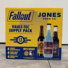 Fallout x Jones Soda Co - Vault-Tec Supply Pack Costco Exclusive 12 Pack NEW