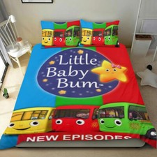 Little Baby Bum Bedding Sets 3 Piece Twin Duvet Cover Set For Kids Boys Gifts