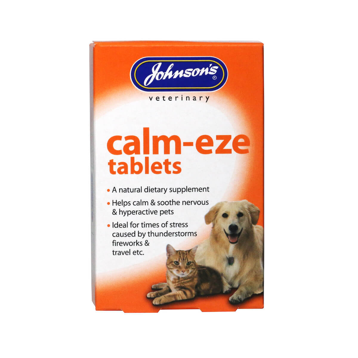 JOHNSONS CALM-EZE TABLETS FOR CATS AND DOGS ALL BREEDS - 36 TABLETS PACK - Image 14