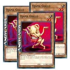 3x OJAMA GIALLO • (Ojama Yellow) • Comune • STAX IT006 • 1Ed • Yugioh! ANDYCARDS