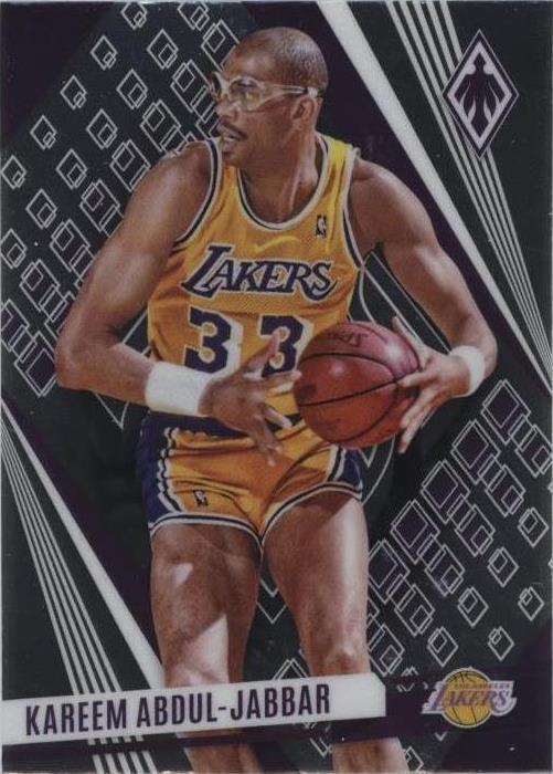 Panini Kareem Abdul-Jabbar Basketball Sports Trading Cards