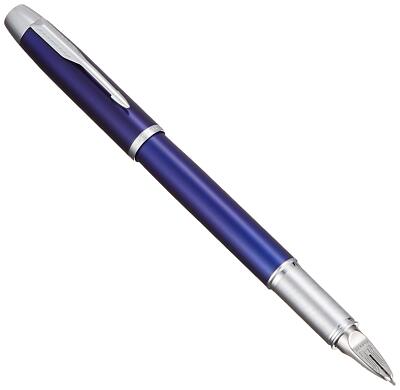 PARKER 5th IM Blue CT Fine Point in Giftbox Füllfederhalter 2073225 Edelstahl...