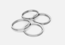 4pc Aluminum Hubcentric Rings | 57.1mm Car Hub to 73.1mm Wheel | for Audi VW BMW