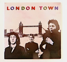Paul McCartney & Wings "London Town" LP SW11777 w/Poster Near Mint
