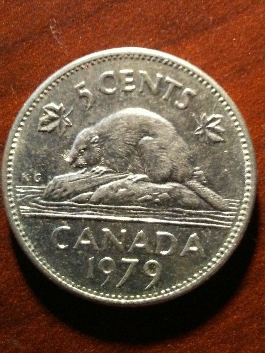 1979 CANADA ELIZABETH II DEI GRATIA REGINA 5 CENTS! BB758XXX | eBay