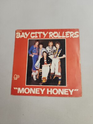 Bay City Rollers - Money Honey  - RECORD SLEEVE ONLY (45RPM 7 ) (AA128) 