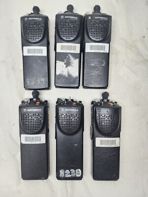 #ad LOT OF 6 Motorola XTS 3000 XTS3000 Model I UHF 403 470 Radio Missing Buttons $74.99