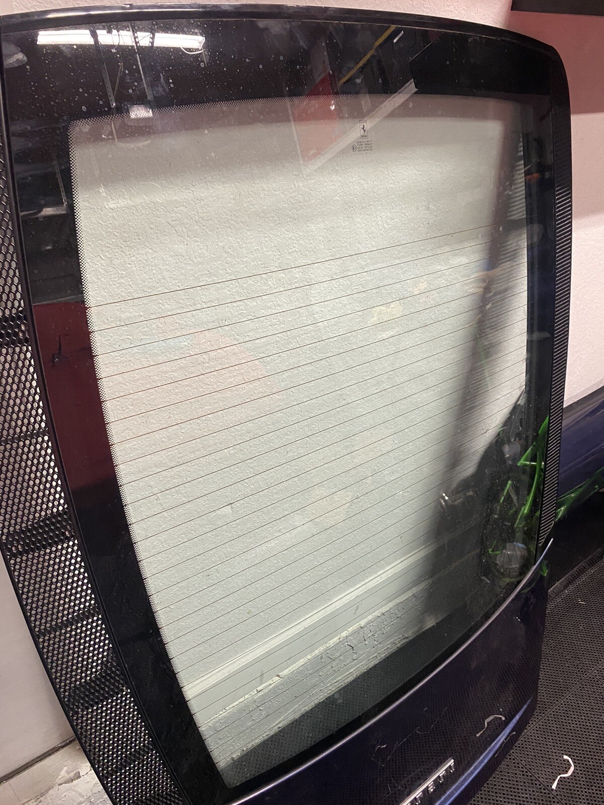 Ferrari 360, Coupe, Back Glass, Deck Lid Glass, Window, Used P/N 63330700
