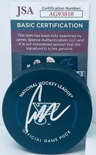 Craig Berube signed St. Louis Blues Official Game Puck autographed JSA