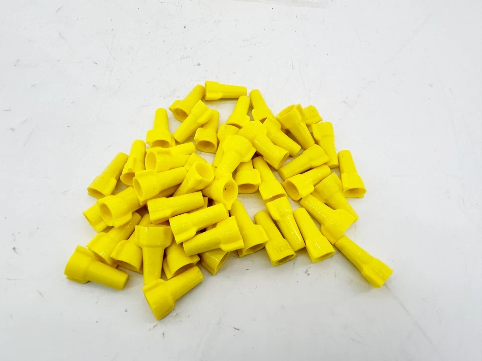 New Lot of 165 Ideal 30-451 Wire Nut Connectors Yellow #18-#3 - Image 3 of 4