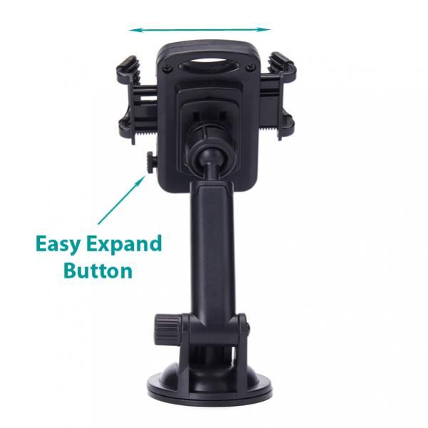 PREMIUM CAR MOUNT DASH-BOARD WINDSHIELD GLASS CRADLE DASH HOLDER For CELL PHONES