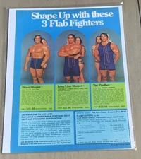 Arnold Schwarzenegger Shape Up Suits Ad Photo From Bodybuilding Magazine