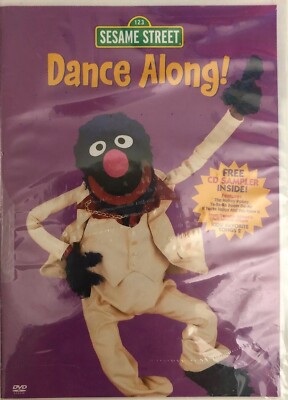 Sesame Street - Dance Along (DVD, 2003, 2-Disc Set, With Free CD