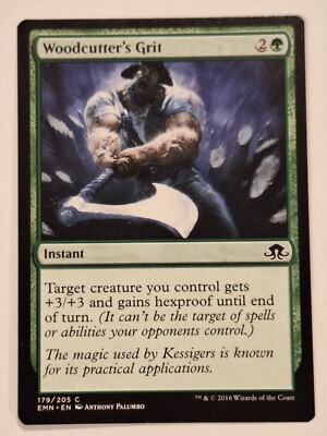 Woodcutter's Grit - Eldritch Moon - Magic the Gathering MTG Nice!