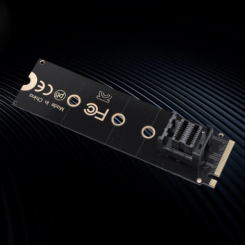 Carte convertisseur M.2 NVME vers U.2 Mkey PCIeX4 M.2 PCIe vers SFF8643 (vertica - Photo 2/10