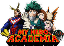 My Hero Academia Logo Weatherproof Anime Sticker 6" Decal
