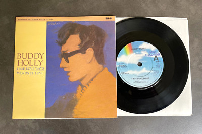 7'' Buddy Holly - True Love Ways - UK MCA 45