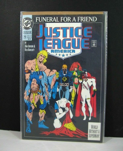 1993 SUPERMAN Lot of 5 Comic Books Death Funeral Adventures Justice League - Picture 8 of 12