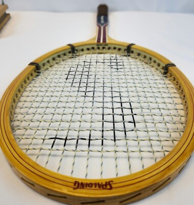 ANCIENNE RAQUETTE TENNIS bois/fibre années 80 MAJOR Anaconda logo JF