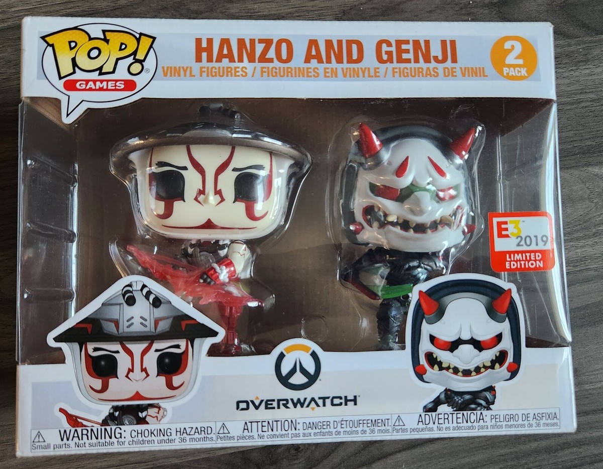 Figure Hanzo Genji Funko Pop Games Overwatch Inch Action Figure 2