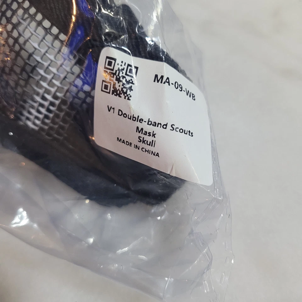 Airsoft Half Face Mask Steel Mesh and Goggles Set, Skull Tactical Masks Prote... - Image 3 of 4