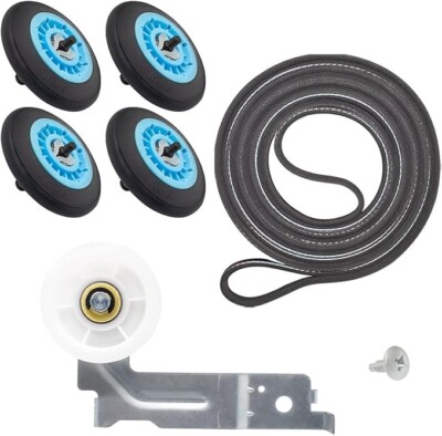 Samsung DVE52M7750V/A3 Dryer Drum Belt Pulley & Rollers