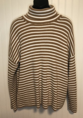 Striped Turtleneck Sweater | eBay