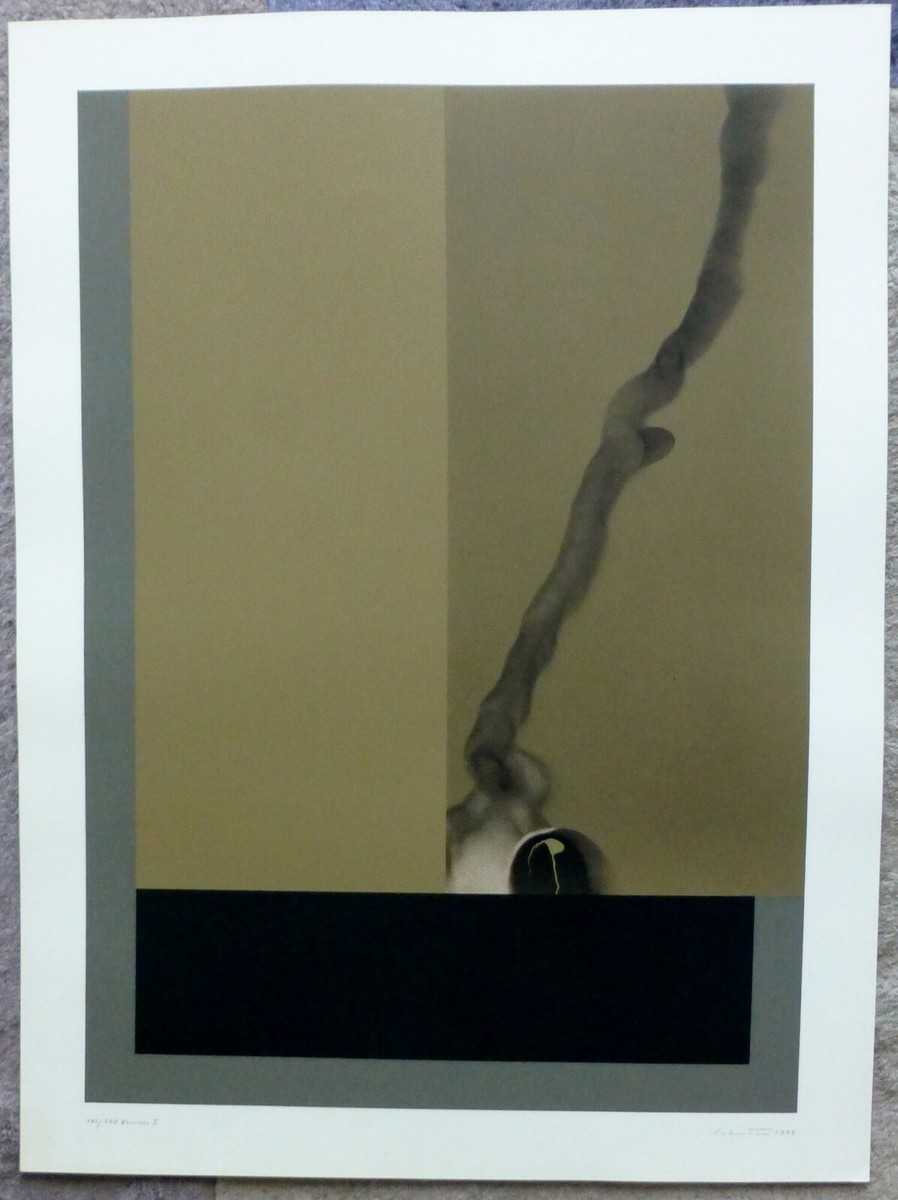 Johannes Schreiter Compostion Version I 71 Silkscreen Hand Signed