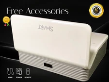 Smart LightRaise 60wi DLP Projector Ultra Short Throw Interactive HDMI w/Remote