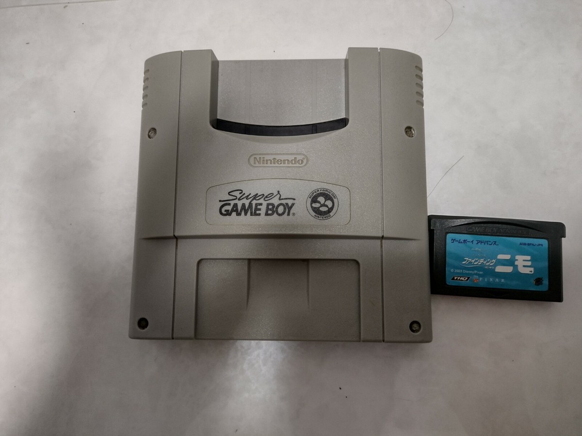 Super Game Boy Nintendo Super Famicom ＋game Finding Nemo