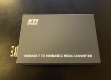 KTI Networks KGC-300-SX 1000BASE-T To 1000BASE-X Media Converter 7.5V 0.5A 2W