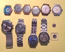 Lotto Swatch Orologi e Cronografi  riparazione o ricambi riparazione o ricambi