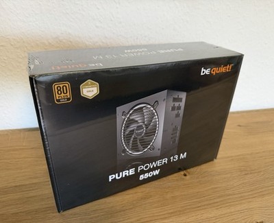 be quiet! Pure Power 13 M 550W Netzteil  80 Plus Gold ATX 3.1 modular  NEU & OVP