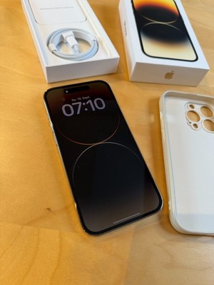 Apple iPhone 14 Pro - 256GB - Gold (Ohne Simlock) (Dual-SIM) *Top-Zustand*