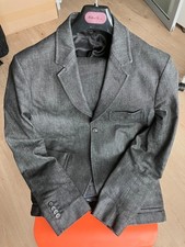 Denim Suit in Black / Grey 8 by Yoox Italian designer size UK 40 / 34 - 30