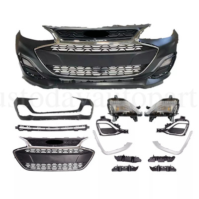 For 2019 2020 2021 2022 Chevy Spark Front Bumper Cover Complete 11Pcs