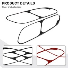 For BMW 3 Series For M3 E46 Carbon Fiber Interior Trim for Door Handles