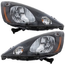Left Right Headlights For Honda Fit 2009-2014 Halogen W Bulbs Capa Base Dx Lx Left Right Headlights For Honda Fit 2009-2014 Halogen W Bulbs Capa Base Dx Lx
