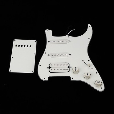 Loaded Prewired Pickguard SSH Pickup WITH Capacitor 500K Pots for ST Stratorcast
